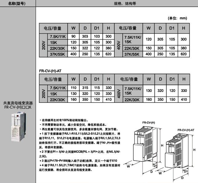 FR-CV-H22K產(chǎn)品參數(shù)